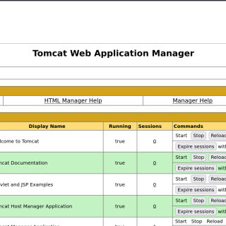 Apache Tomcat webshell