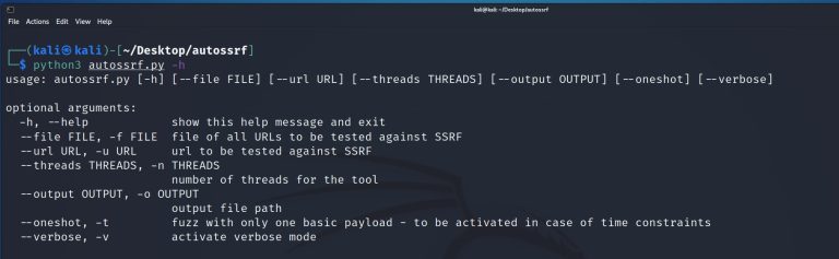 SSRF vulnerabiltiy scanner