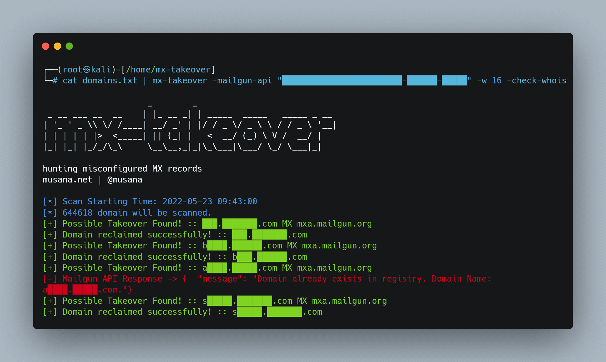 detects misconfigured MX records