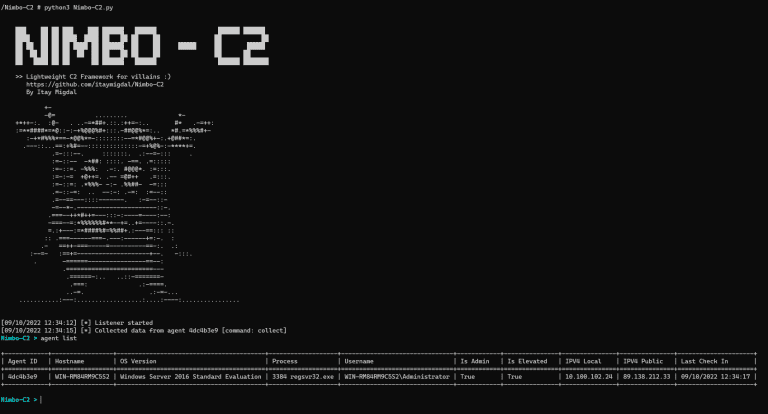 Nim C2 framework