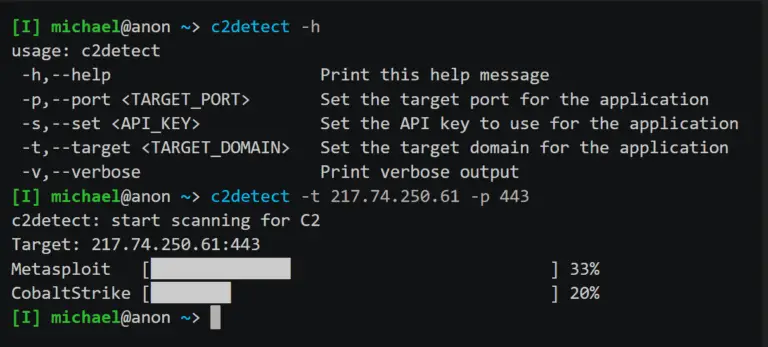 detect Command and Control servers