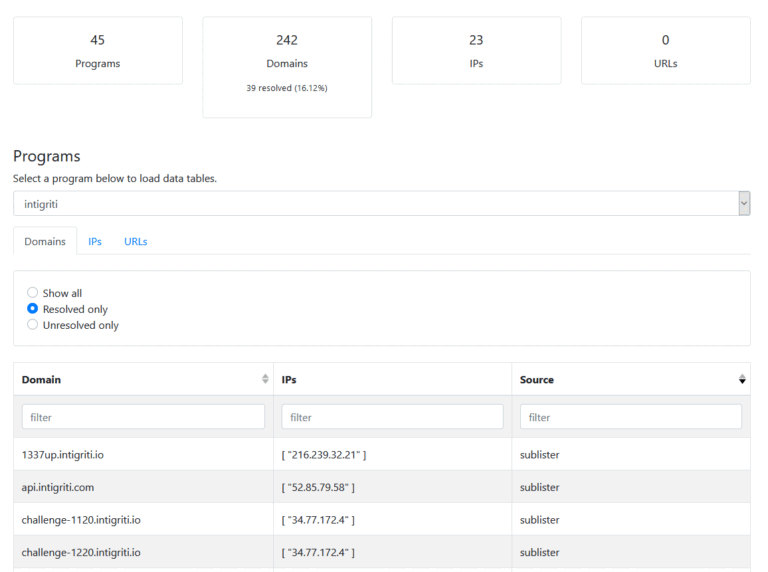 Bug Bounty Reconnaissance Framework