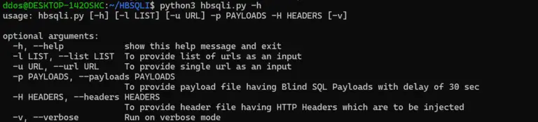 Blind SQL Injection tool