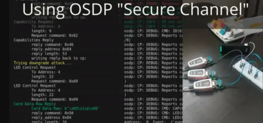 OSDP Vulnerabilities