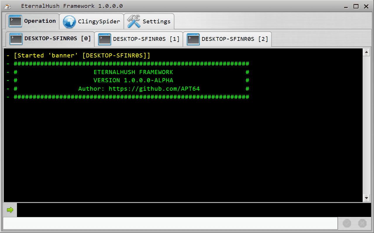 advanced C&C framework