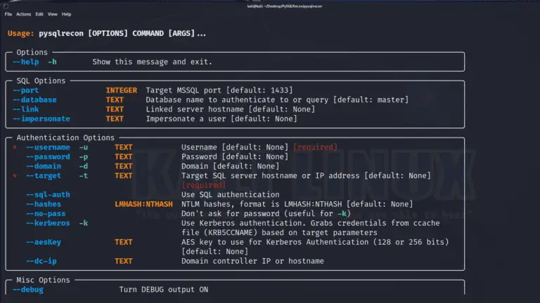 Offensive MSSQL toolkit