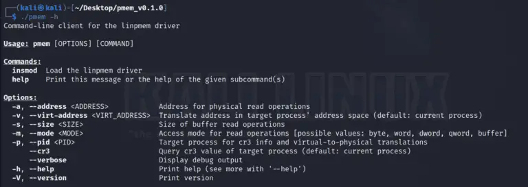 linux memory acquisition