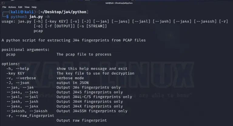 network fingerprinting