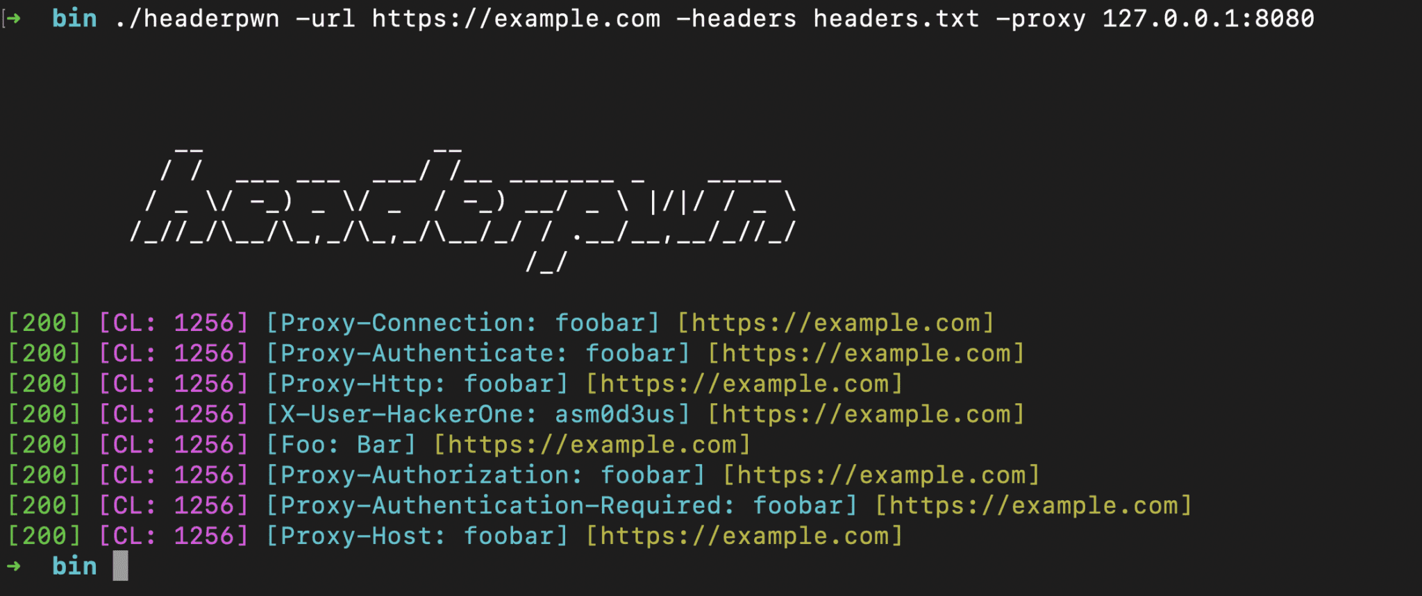 finding HTTP headers anomalies