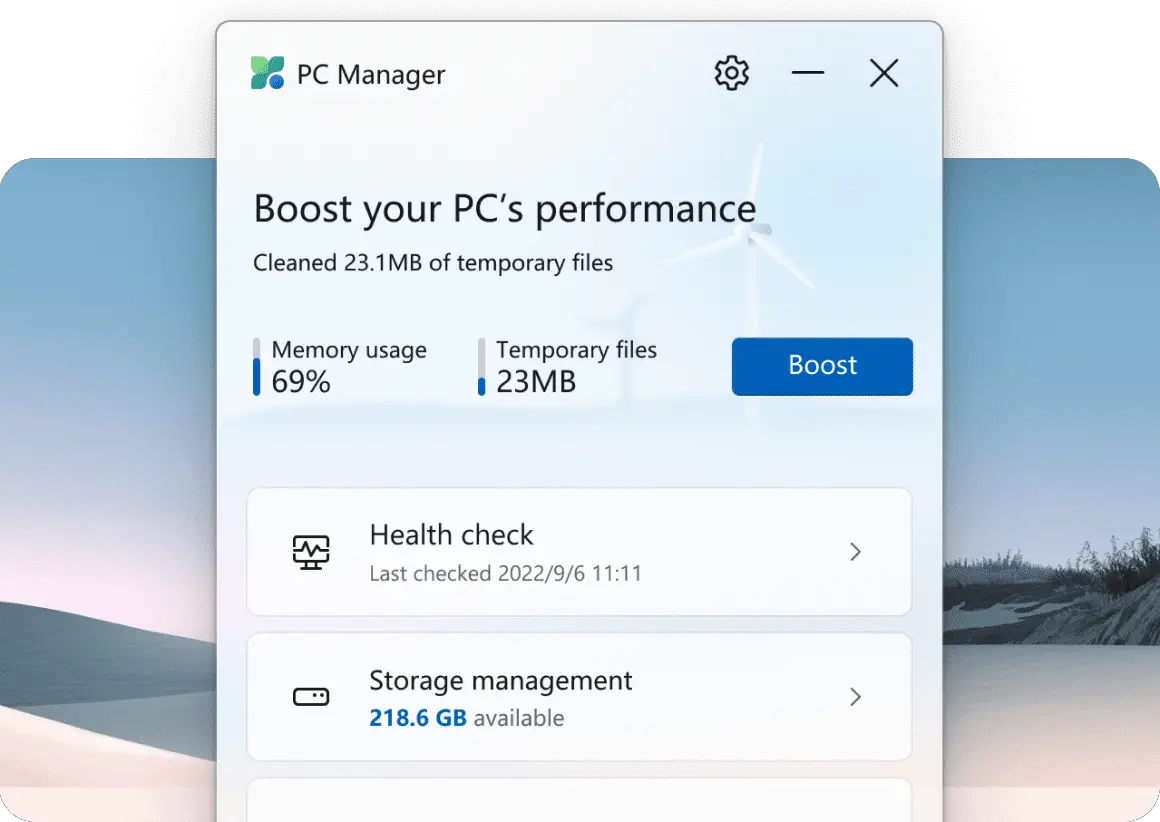 Microsoft PC Manager vulnerabilities