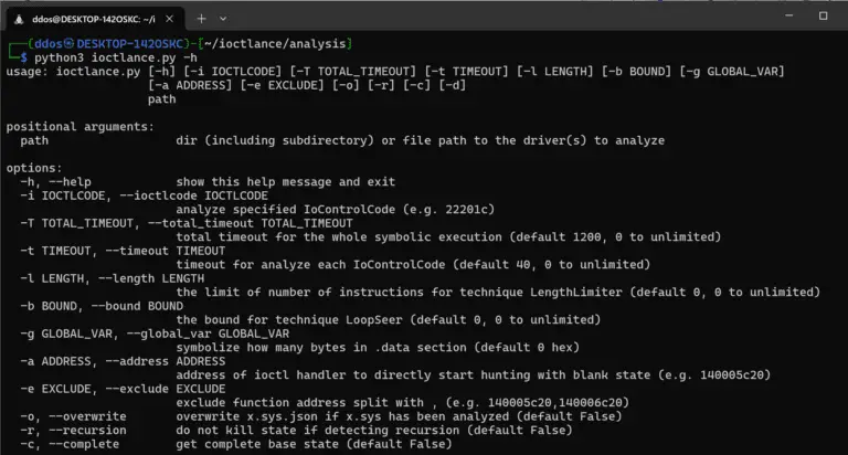 detect Windows Driver Model drivers vulnerability