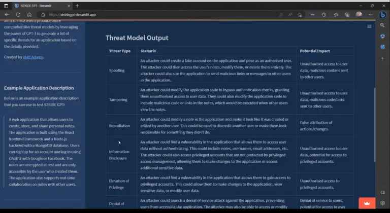 AI-powered threat modeling