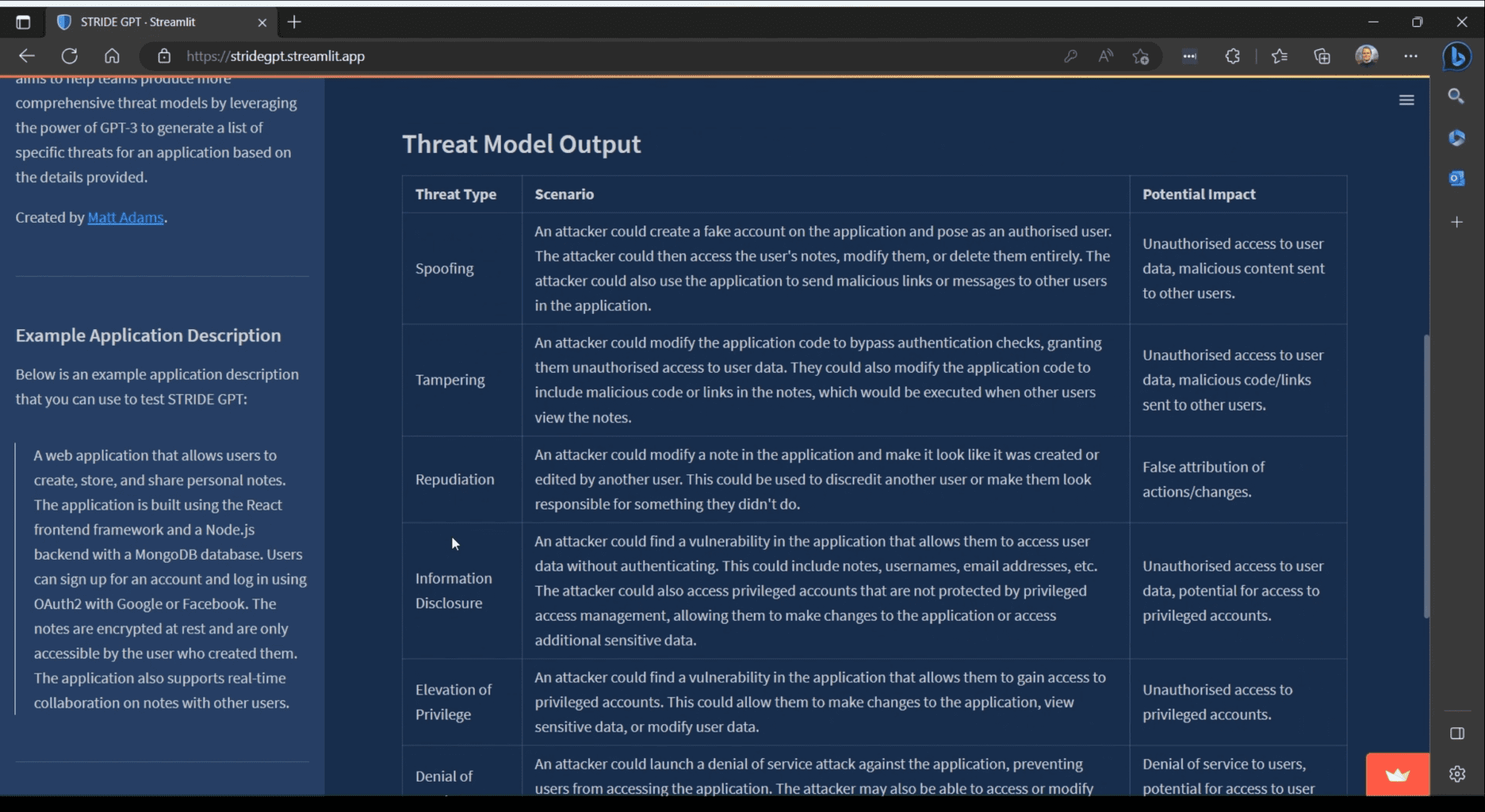 AI-powered threat modeling