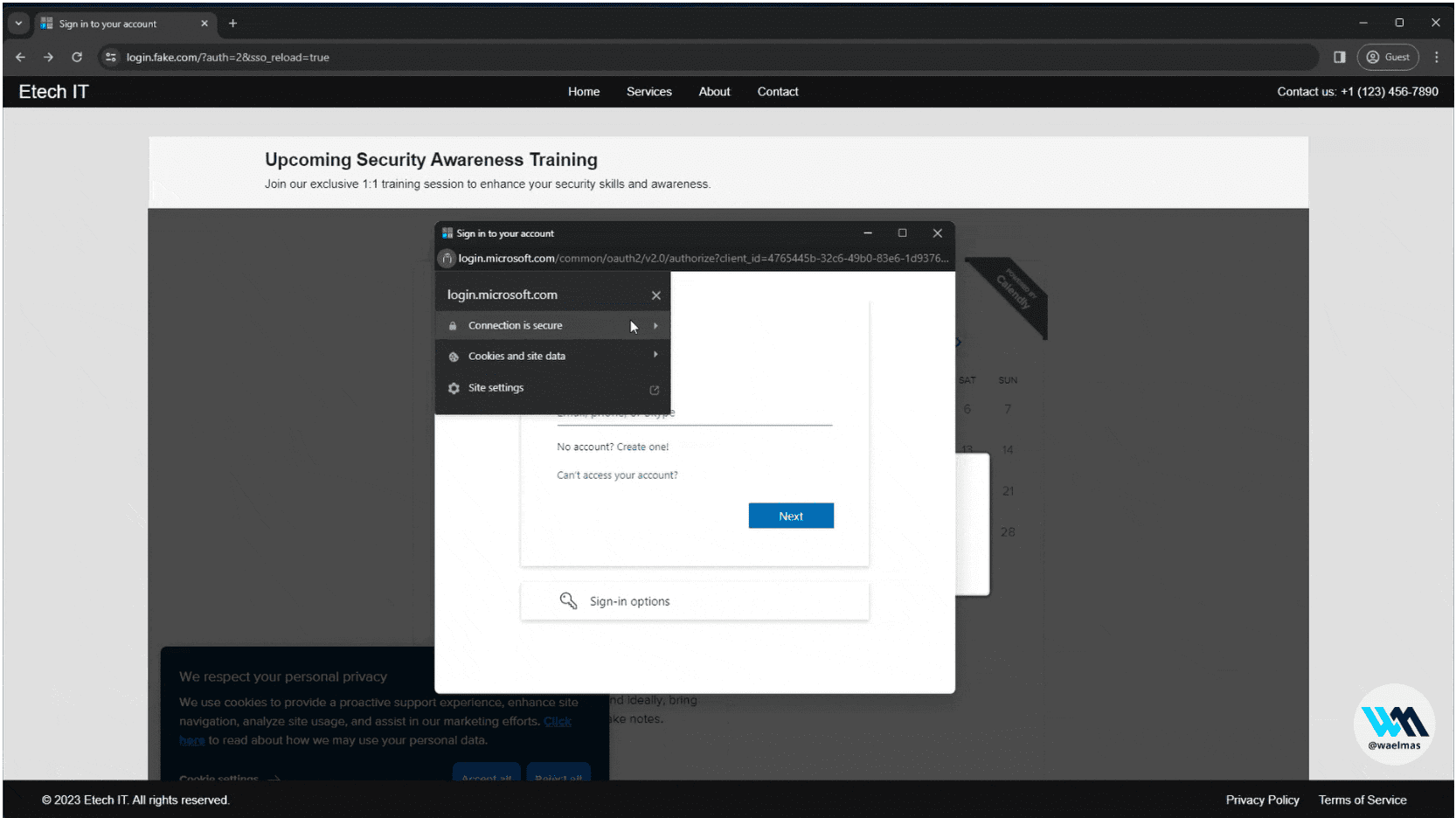 Bypassing Microsoft Login Pages