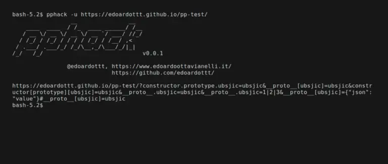 Client-Side Prototype Pollution Scanner