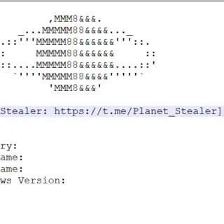 Planet Stealer malware