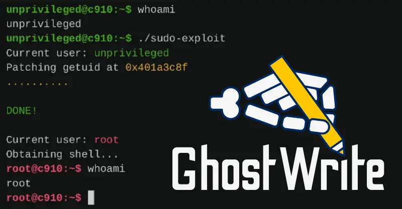 GhostWrite vulnerability