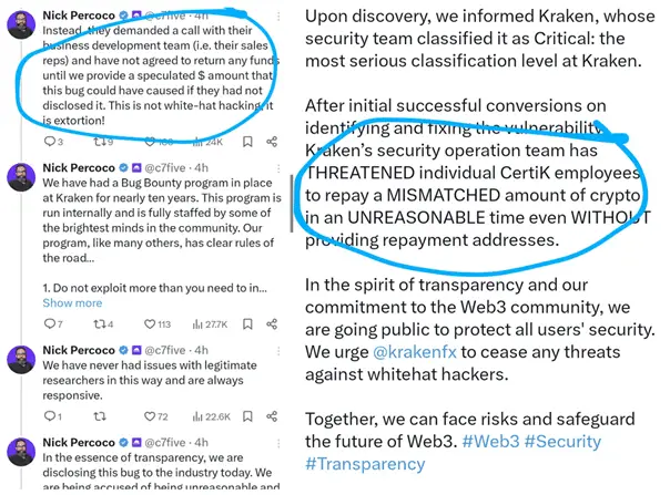 Kraken Vulnerability CertiK