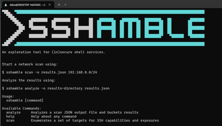 SSH Implementations - SSHamble