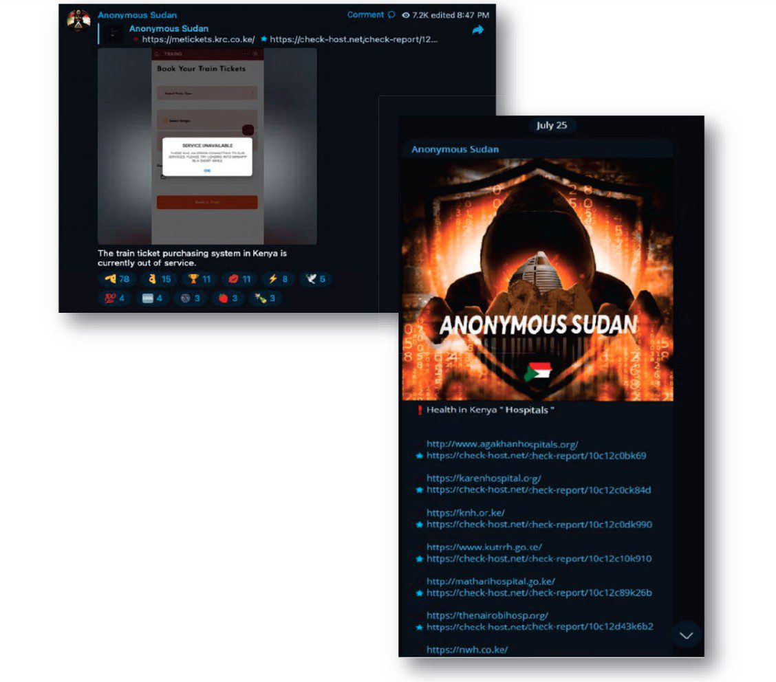 Anonymous Sudan Cyberattacks