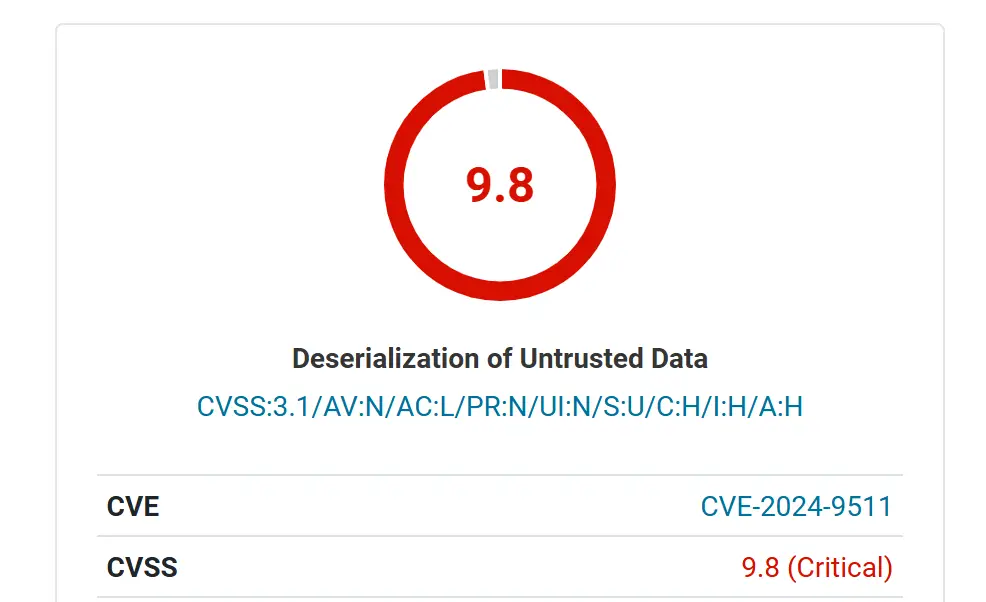 CVE-2024-9511