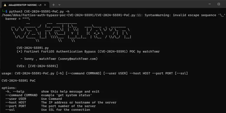 CVE-2024-55591 PoC exploit