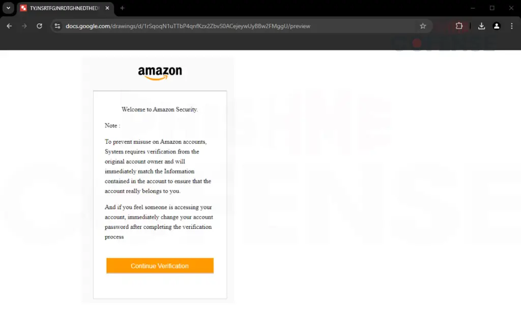 Amazon Phishing Scam