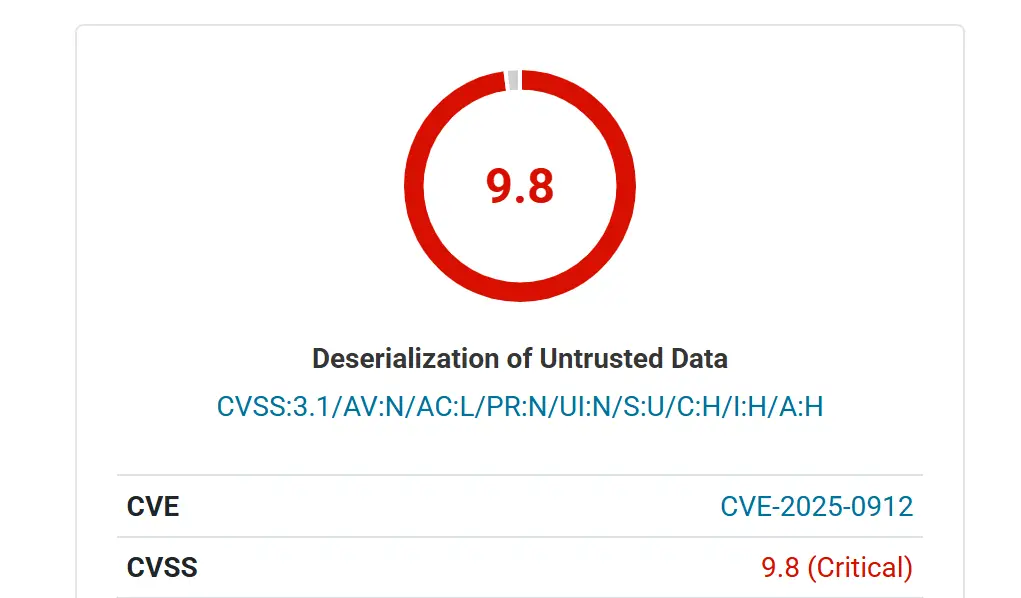 CVE-2025-0912