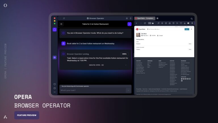 Opera Browser Operator