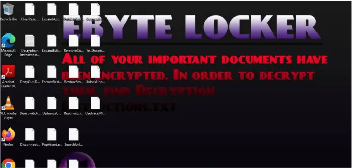 Ebyte Ransomware