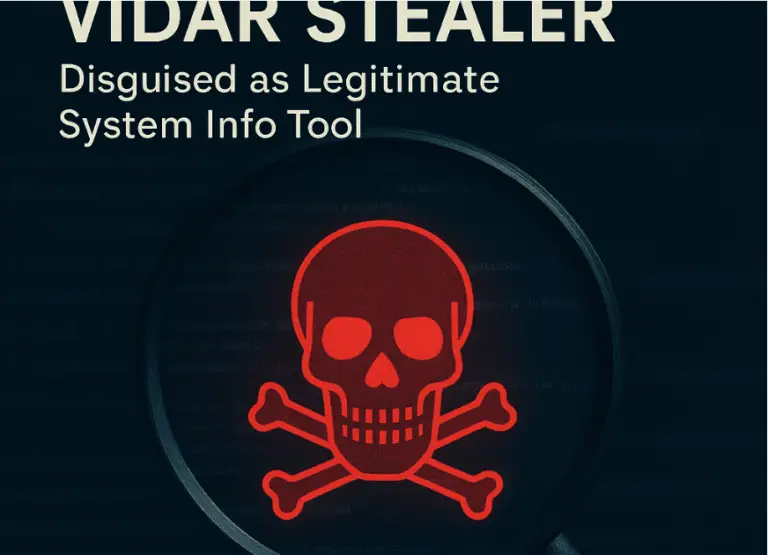 Vidar Stealer, malware, BGInfo