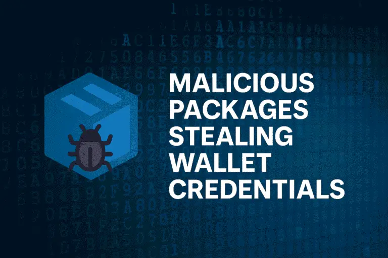 Malicious Packages Cryptocurrency Theft